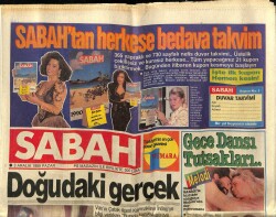 Sabah Gazetesi 3 Aralık 1989 - Opel Türkiyede Üretime Başlıyor GZ62126 - 1