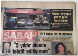 Sabah Gazetesi 3 Eylül 1985 - Cumhurbaşkanı Evren 5 Yıldır Ölümle Tehdit Ediliyorum GZ16045 - 2