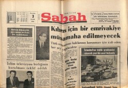 Sabah Gazetesi 3 Kasım 1966 - Boğazda Yunan Tankeri İle Rus Şilebi Çarpıştı GZ64075 - 1