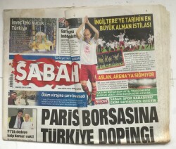 Sabah Gazetesi 3 Mayıs 2013 - Paris Borsasına Türkiye Dopingi GZ5997 - 2