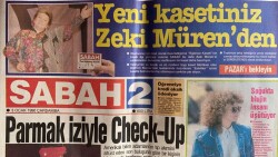 Sabah Gazetesi 3 Ocak 1990 - Yeni Kasetiniz Zeki Mürenden GZ76628 - 2
