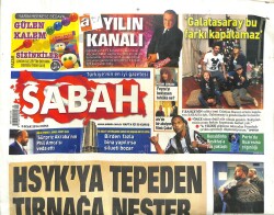 Sabah Gazetesi 3 Ocak 2014 - Beyrutta Yine Hizbullah Hedef 5 Ölü GZ100763 - 1