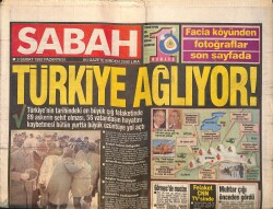 Sabah Gazetesi 3 Şubat 1992-Özal'ın Resti-En Büyük Çığ Felaketinde 89 Askerin Şehit Olması,56 Vatandaşın Hayatını Kaybetmesi Yurtta Üzüntüye Yol Açtı GZ157900 - Gökçekoleksiyon