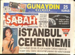 Sabah Gazetesi 3 Şubat 2005 - Yeşim'den Şarkılı Mesaj - Jennifer Lopez Mart'ta Yeniden Doğacak GZ2540 - Gökçekoleksiyon