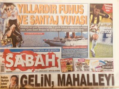 Sabah Gazetesi 30 Eylül 2010 - Erdoğan Gelin Mahalleyi Rahatlatalım GZ40204 - 1