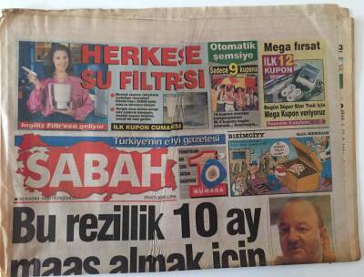 Sabah Gazetesi 30 Kasım 1995 - Milletvekilleri 10 Ay Daha Maaş Almanın Derdine Düştü GZ18531 - 1