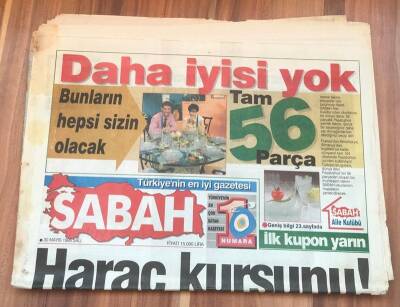 Sabah Gazetesi 30 Mayıs 1995 - Ahmet Özak İçin Tutuklama Kararı GZ1777 - 1