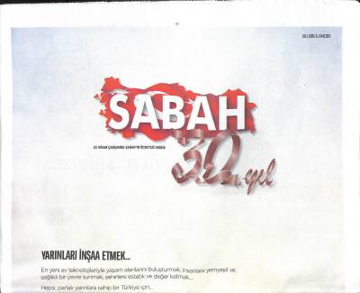 Sabah Gazetesi 30. Yıl Eki 22 Nisan 2015 - Emlak Kralları GZ104691 - 1