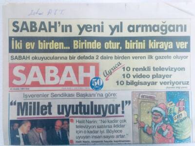 Sabah Gazetesi 31 Aralık 1985 - Ajda Pekkan Aşkta Kazandığı İçin Kumarda Kaybediyor GZ40528 - 1