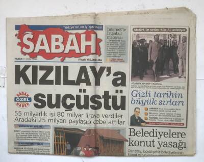 Sabah Gazetesi 31 Ekim 1999 - Atatürkün Sırdaşı Kılıç Ali Anlatıyor GZ8102 - 1