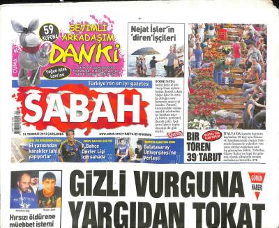Sabah Gazetesi 31 Temmuz 2013 - AB Temsilcisi Ashtondan Gözaltındaki Mursiye Kirli Teklif GZ100094 - 2
