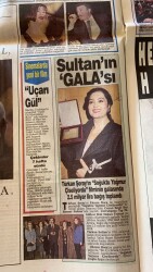 Sabah Gazetesi 4 Mart 1992 - Türkan Şorayın Soğuktu Yağmur Çiseliyordu Filminin Galasında 2.5 Milyar Lira Bağış Toplandı GZ83371 - 2