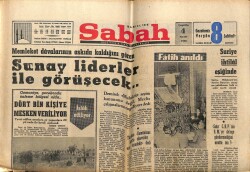 Sabah Gazetesi 4 Mayıs 1966 - Suriye İhtilal Eşiğinde GZ63961 - 2