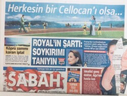 Sabah Gazetesi 4 Nisan 2007 - Yargı Görevini Yapmıyor GZ43248 - 2