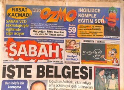 Sabah Gazetesi 4 Şubat 2000 - Hizbullah'ın Elindeki Esir Kız 9 Yaşında Öldürülecekti - Barış Manço'nun Eşyaları Kitap Oldu GZ158317 - Gökçekoleksiyon
