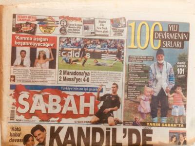Sabah Gazetesi 4 Temmuz 2010 - Kandilde Yeni Süreç GZ40251 - 1