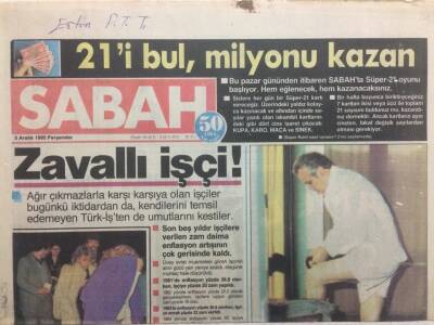 Sabah Gazetesi 5 Aralık 1985 - Adanalı Çapkın Tüccar Dört Kadınla Basıldı GZ34012 - 1