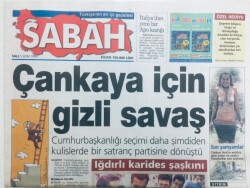 Sabah Gazetesi 5 Ekim 1999 - Çankaya İçin Gizli Savaş GZ43256 - 1