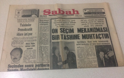 Sabah Gazetesi 5 Haziran 1968 - İslam Alemi İsraili Bugün Telin Edecek - GZ15439 - 1