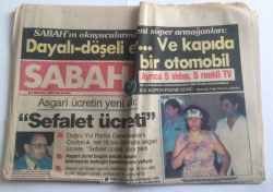 Sabah Gazetesi 5 Haziran 1985 - Bülent Ersoy Umduğu İlgiyi Göremeyince Kıbrıslılara Küstü - GZ15074 - 1