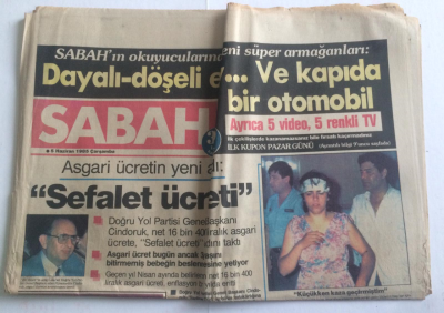 Sabah Gazetesi 5 Haziran 1985 - Bülent Ersoy Umduğu İlgiyi Göremeyince Kıbrıslılara Küstü - GZ15074 - 2
