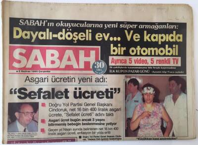 Sabah Gazetesi 5 Haziran 1985 - Bülent Ersoy Umduğu İlgiyi Göremeyince Kıbrıslılara Küstü GZ16043 - 2