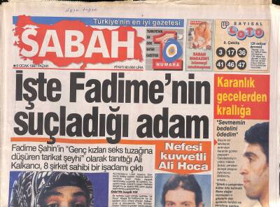 Sabah Gazetesi 5 Ocak 1997 - Hakan Şükür Genç Kızlar Beni Antipatik Buluyor - İşte Fadime Şahinin Suçladığı Adam GZ119388 - 1