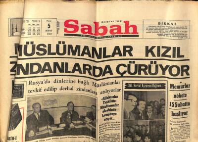 Sabah Gazetesi 5 Şubat 1967 - Cevad Rifat Atilhan Vefat Etti GZ77351 - 1