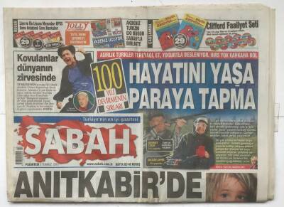 Sabah Gazetesi 5 Temmuz 2010 - Lübnanlı Şiillerin Lideri Fadlallah Öldü GZ5633 - 2