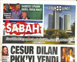 Sabah Gazetesi 6 Aralık 2014 - Milli Tankın Tek Rakibi Alman Leopard - Konyada Yıldızlar Savaşı GZ100112 - 1