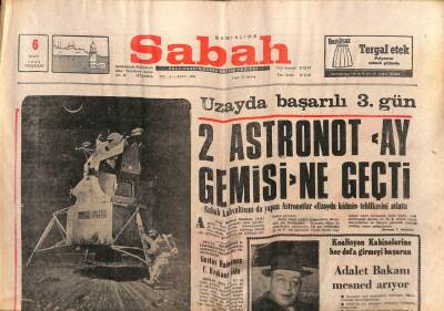Sabah Gazetesi 6 Mart 1969 - Gustav Haineman C. Başkanı Oldu GZ80746 - 1