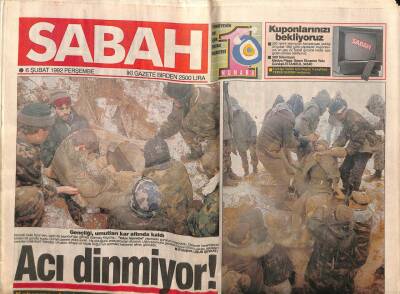 Sabah Gazetesi 6 Şubat 1992 - Demirel Helikopter İhalesini Erteledi ! GZ81530 - 1