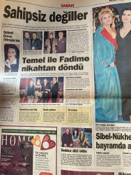 Sabah Gazetesi 6 Şubat 1997 - Liz'in Beyninde Tümör Bulundu - Bülent Ersoy Olimpia'da - Orhan Gencebay Ve Yılmaz Morgül GZ147862 - 2
