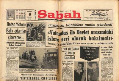 Sabah Gazetesi 6 Temmuz 1966 - Bir Bankanın 100 Bin Lirası Dolandırıldı GZ80721 - 1