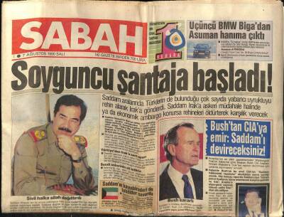 Sabah Gazetesi 7 Ağustos 1990 - Neşe Erberk Muradına Erdi ! GZ76609 - 1
