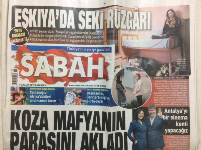 Sabah Gazetesi 7 Aralık 2015 - Rus Provakasyonu GZ27592 - 1