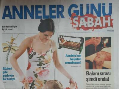 Sabah Gazetesi 7 Mayıs 2009-Beşikler Yeniden Doğuyor GZ45667 - 1