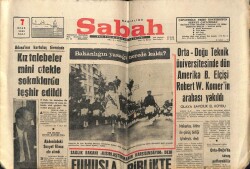 Sabah Gazetesi 7 Ocak 1969 - Süreyya Ersöz Koreyi Anlatıyor GZ64020 - 1