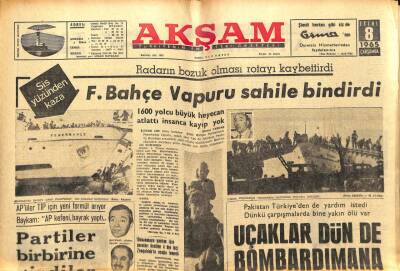 Sabah Gazetesi - 8 Eylül 1965 - Pakistan Türkiyeden Yardım İstedi GZ99734 - 1