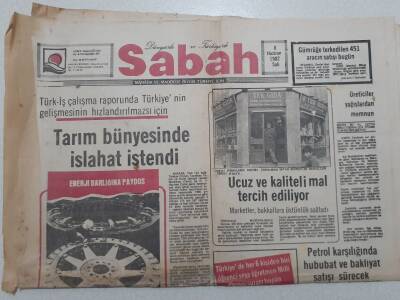 Sabah Gazetesi - 8 Haziran 1982 - İsrail Lübnanı Karadan Ve Denizden İşgal Etti GZ112677 - 1