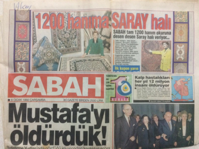 Sabah Gazetesi 8 Ocak 1992 - Süleyman DemirelÖzalın Yaptığı Akla Sığmıyor GZ27402 - 1