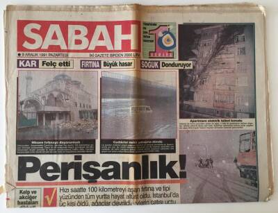 Sabah Gazetesi 9 Aralık 1991 - Demirel Kürt Asıllıyım Kürtçe Konuşuyorum Diyen İnsanlara Karşı Çıkılmayacak GZ11655 - 1