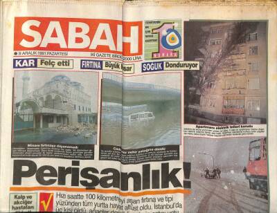 Sabah Gazetesi 9 Aralık 1991 - Özal Cindoruku Öpüp Senegal Gezisine Çıktı GZ81466 - 1