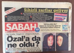 Sabah Gazetesi 9 Mart 1986 - Basına Sansür Yasası Avrupa İle İlişkilerimizde Gerginlik Yaratacak GZ10073 - 1