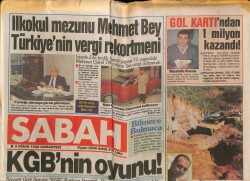 Sabah Gazetesi 9 Nisan 1988 - Avşar Kızının Gecesi GZ62070 - 1