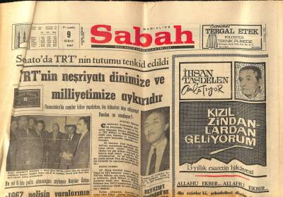 Sabah Gazetesi 9 Şubat 1967 - Batmandaki Grevde Müessif Hadiseler Oldu GZ77355 - 1