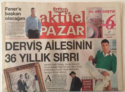 Sabah Gazetesi Aktüel Pazar Eki 25 Temmuz 2004 - Özcan Deniz İle Yeni Albümü Üzerine Söyleşi GZ26493 - 1