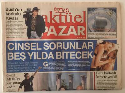 Sabah Gazetesi Aktüel Pazar Eki 30 Mayıs 2004 - Bu Yıl 3. Kez Düzenlenen Shop-Miles Vısa Bosphorus Cup 2004 Dün Start Aldı GZ20995 - 1