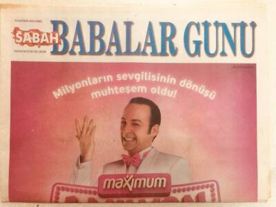 Sabah Gazetesi Babalar Günü Eki 18 Haziran 2010 - Tüm Babalar Birer Kahramandır GZ40277 - 1