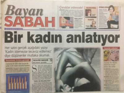 Sabah Gazetesi Bayan Eki 11 Kasım 1999 - Dünyayı Sarsan Türk Kadınları GZ47835 - 1